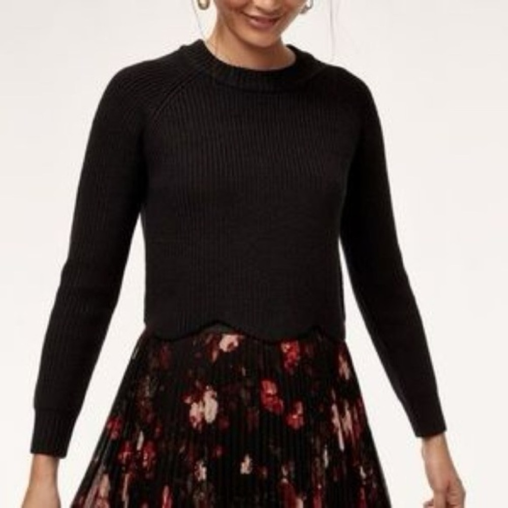 Aritzia Black Wilfred Sardou Sweater size XS